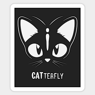 Catterfly ( Cat + Butterfly) Magnet